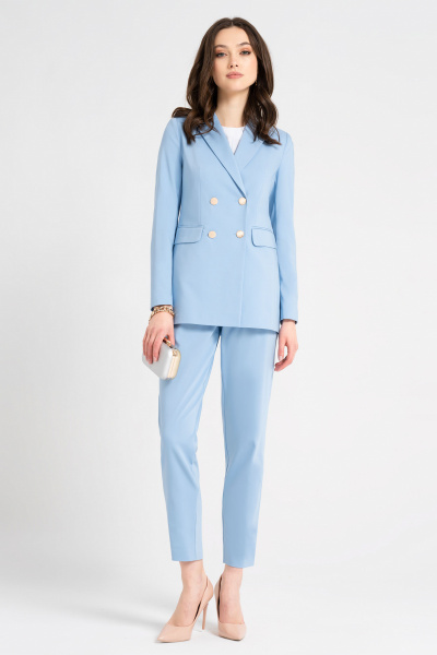 Жакет Панда 19730z голубой - фото 1