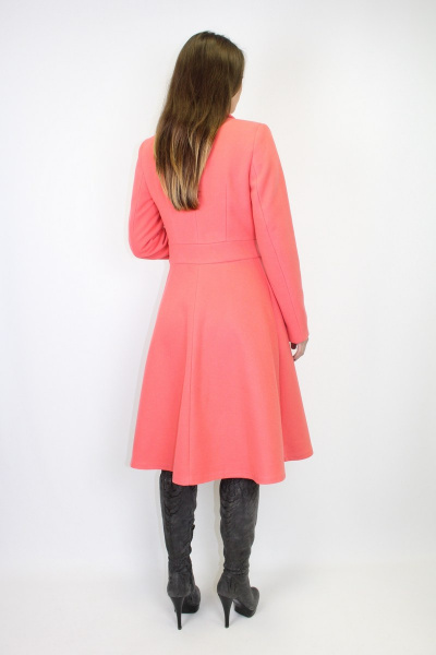 Пальто VLADOR 500511 персиковый - фото 3