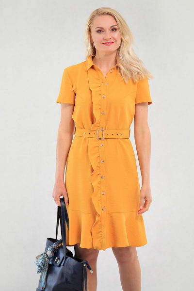 Платье MadameRita 5121 желтый - фото 3