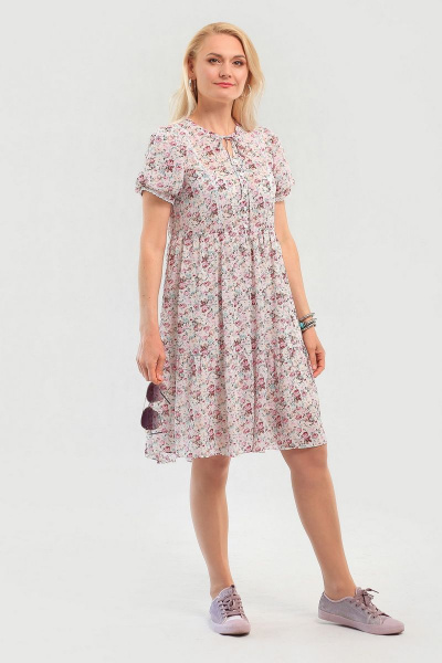 Платье MadameRita 5126 молочный - фото 2