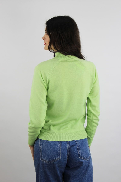 Свитер приталенный из трикотажа с длинным рукавом реглан Полесье С3316-15 5С1754-Д43 170,176 маргарита - фото 4