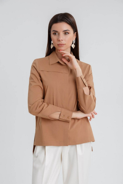 Рубашка IVARI 418 песочный - фото 1