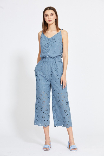 Комбинезон EOLA 2058 серо-голубой - фото 1