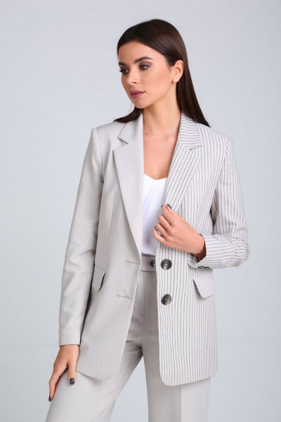 Брюки, жакет Takka Plus 21-107 - фото 4