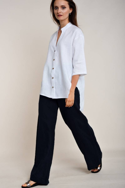 Рубашка Ружана 390-1 белый - фото 1