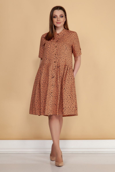 Платье из вискозы на каждый день Медея и К 2094 - фото 3
