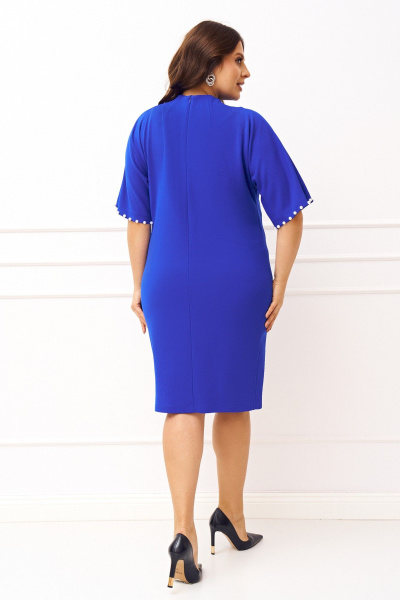 Платье IVA 1531 василек - фото 7