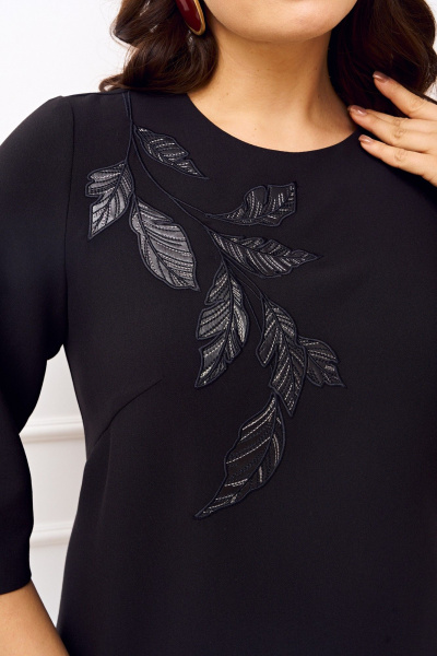 Платье IVA 1833 черный - фото 5