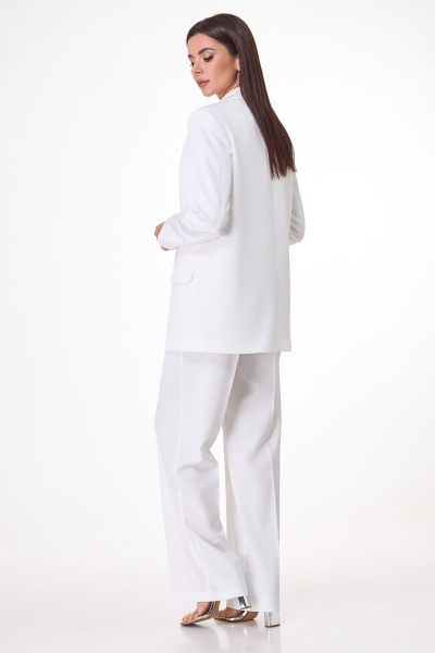 Брюки, жакет, жилет Anelli 970 белый - фото 5