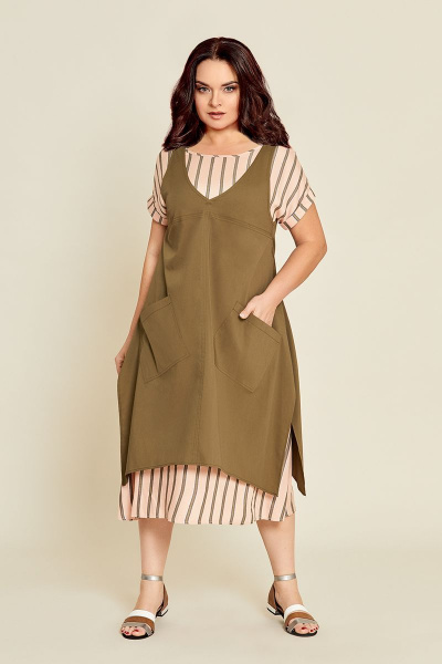 Платье, сарафан Takka Plus 19-040 - фото 1
