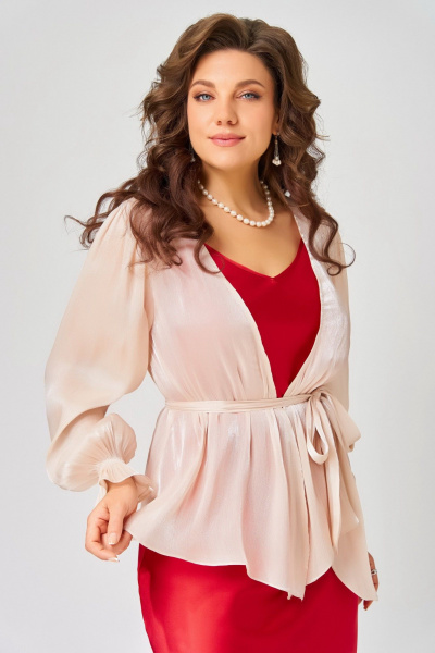 Пояс, туника Fita 20763 пудра - фото 6