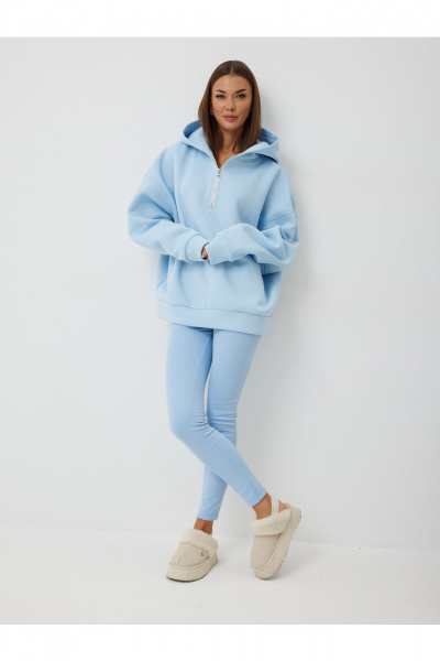 Худи V&N Fashion 1074 голубой - фото 1