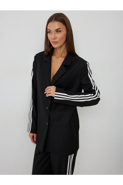 Брюки, жакет V&N Fashion 1053 черный - фото 2