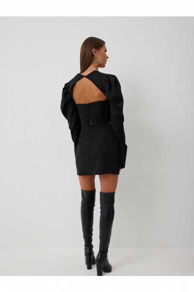 Джемпер V&N Fashion 1083 черный - фото 3