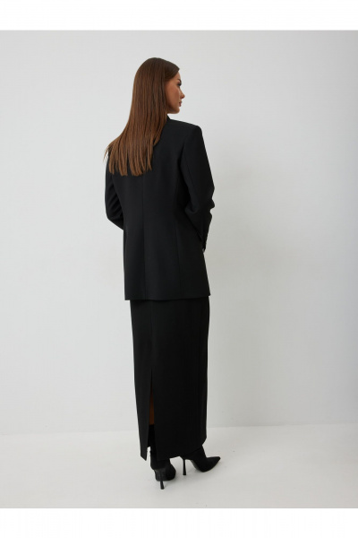 Жакет, платье V&N Fashion 1088 черный - фото 4