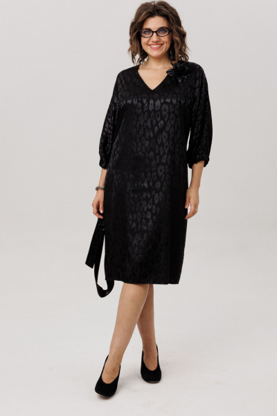 Платье Anelli 1521.1 шелковый_хищник - фото 7