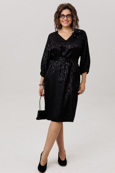 Платье Anelli 1521.1 шелковый_хищник - фото 3