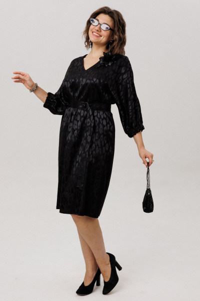 Платье Anelli 1521.1 шелковый_хищник - фото 2