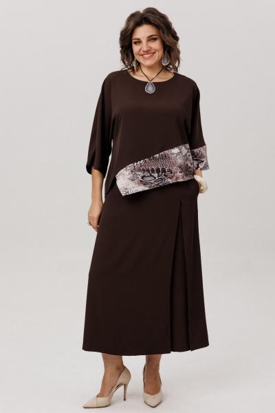 Блуза, кюлоты Anelli 1793 древесная_змея - фото 9