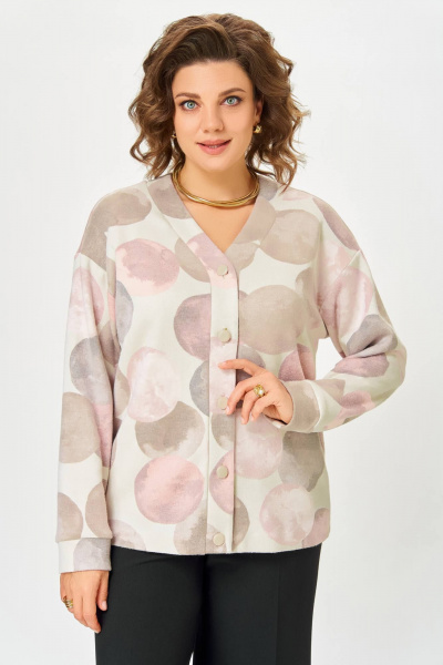 Кардиган Swallow 889.1 молочный - фото 3