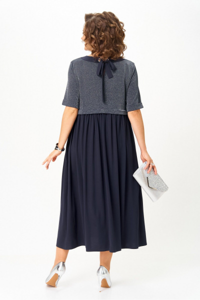 Платье Michel chic 2173/1 синий - фото 5