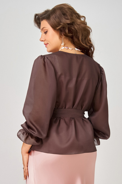 Туника Fita 20762 шоколад - фото 13