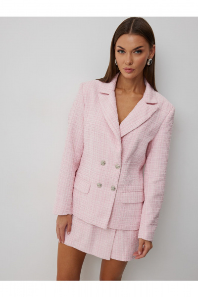 Жакет V&N Fashion 1021 розовый - фото 3