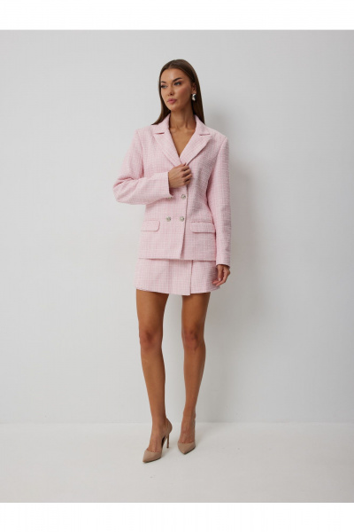 Жакет V&N Fashion 1021 розовый - фото 2