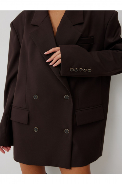 Жакет V&N Fashion 1034 шоколад - фото 3