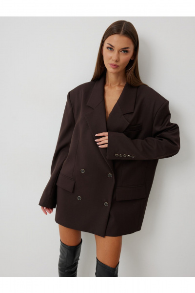 Жакет V&N Fashion 1034 шоколад - фото 2