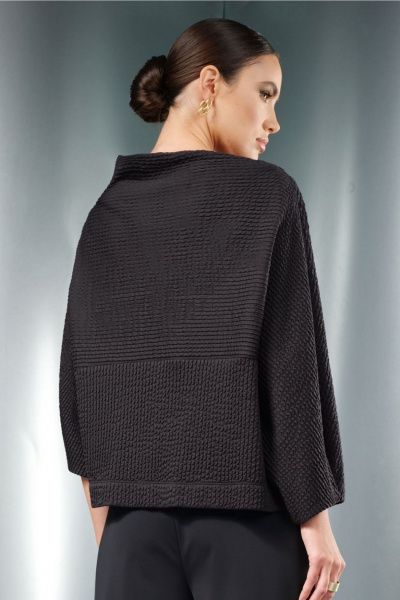 Свитшот Erika 7368 черный - фото 2