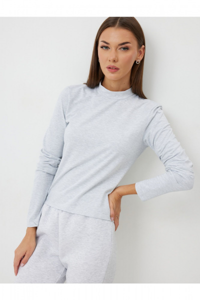 Лонгслив V&N Fashion 1014 серый - фото 1