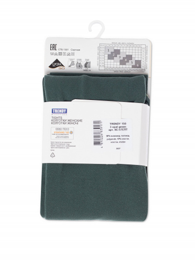 Колготки CONTE TRENDY 150 opal green 8С-57СПТ - фото 4
