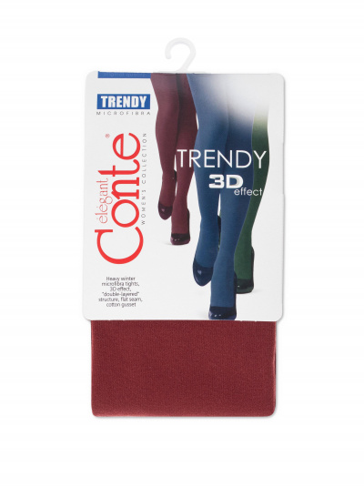 Колготки CONTE TRENDY 150 pale rose 8С-57СПТ - фото 4