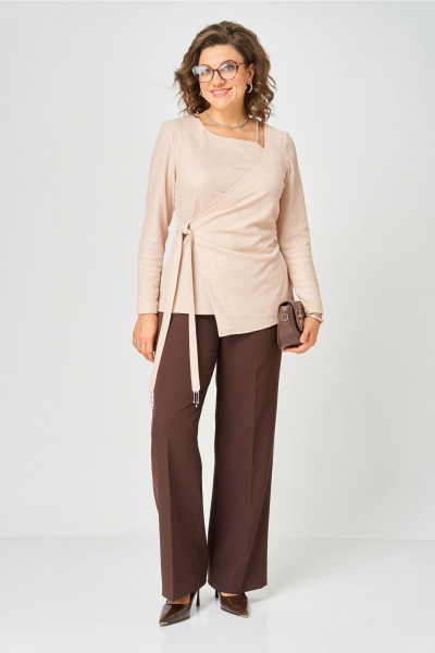 Блуза, брюки Орхидея 1643 - фото 1