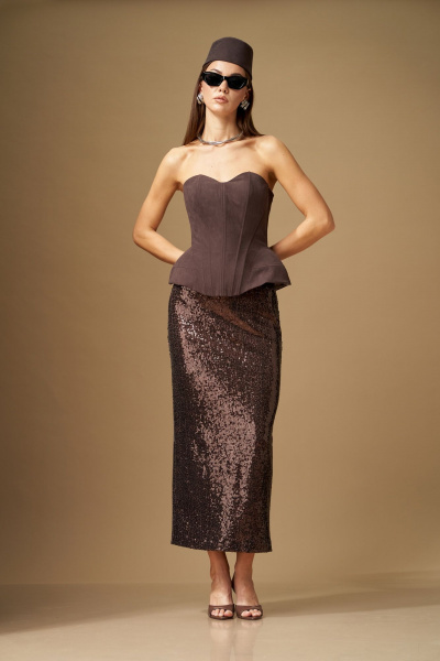 Корсет, юбка N.O.W. 1639 - фото 5