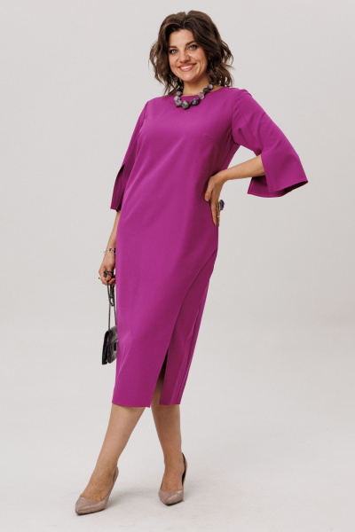 Платье Anelli 1786 аметисовый_ангел - фото 10