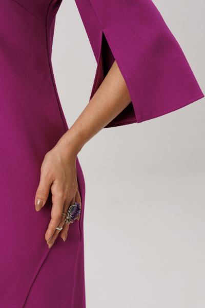 Платье Anelli 1786 аметисовый_ангел - фото 5