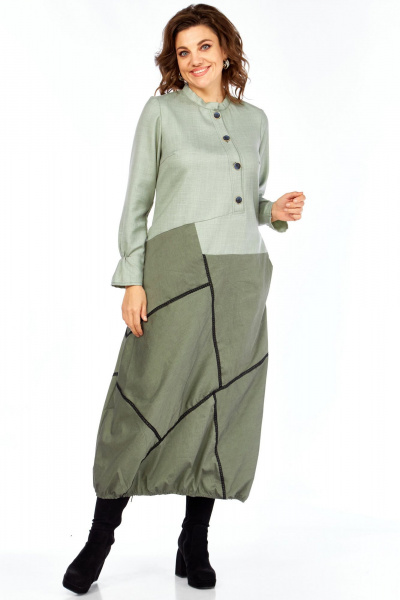 Платье Celentano 5073 шалфейный - фото 5