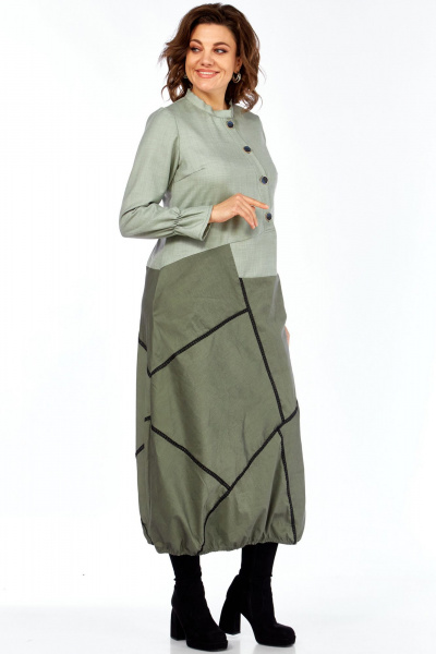 Платье Celentano 5073 шалфейный - фото 4