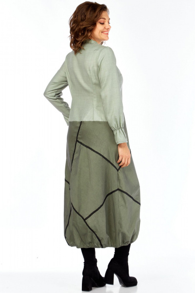 Платье Celentano 5073 шалфейный - фото 2