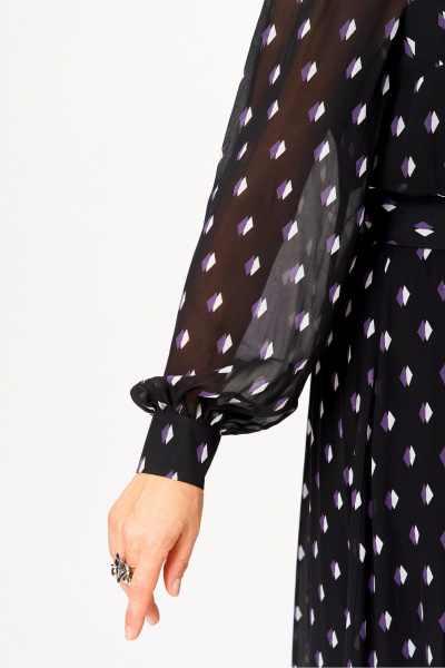 Платье DaLi 3749 ромбы - фото 3