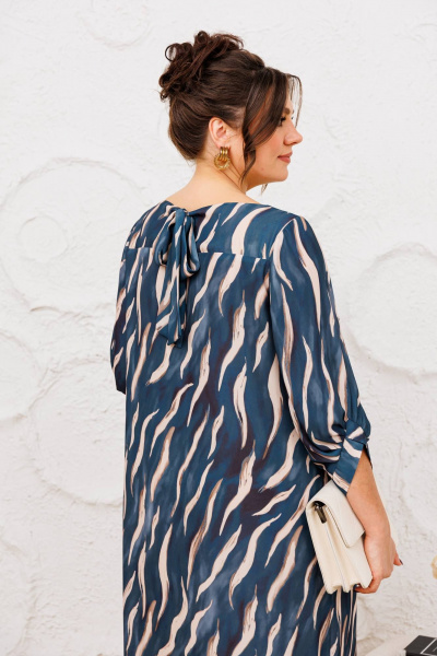 Платье Romanovich Style 1-2442 лазурно-синий - фото 8