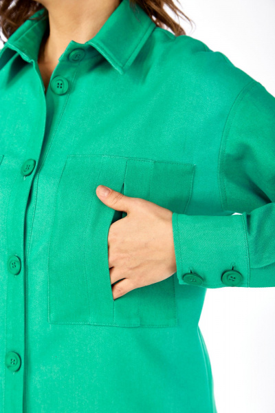 Рубашка Avenue 0348 морской_зеленый - фото 7