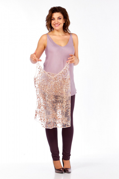 Топ Avenue 0349 пыльная_сирень - фото 6