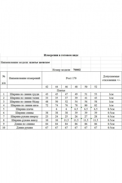 Платье KOKOdea 70002 мультиколор - фото 3