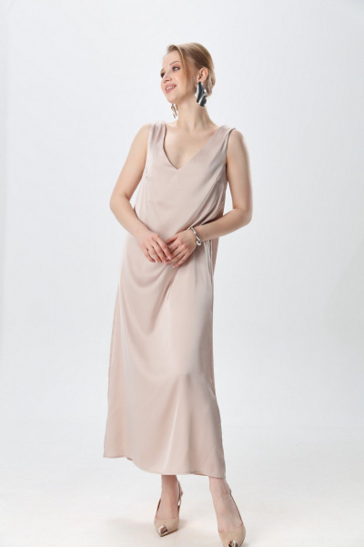 Платье NikVa 1014-4 крем-брюле - фото 3