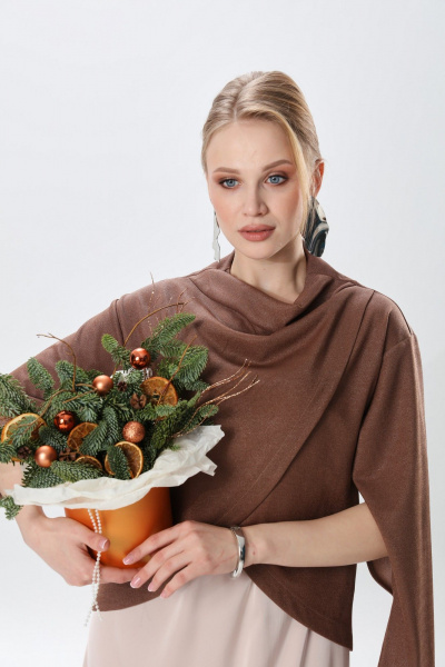 Джемпер NikVa 1016-1 капучино - фото 2