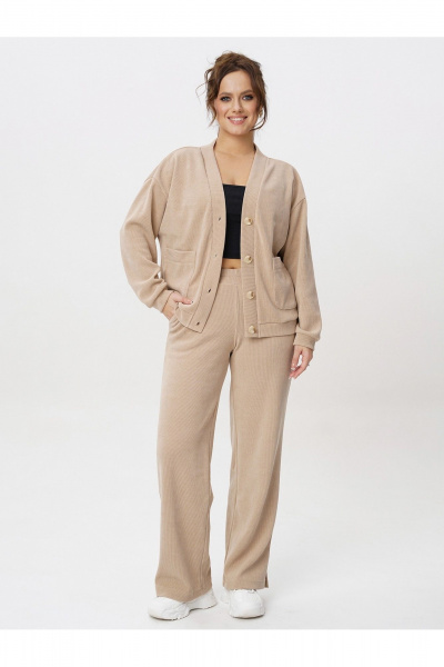 Брюки, жакет Пинск-Стиль 258 капучино - фото 4