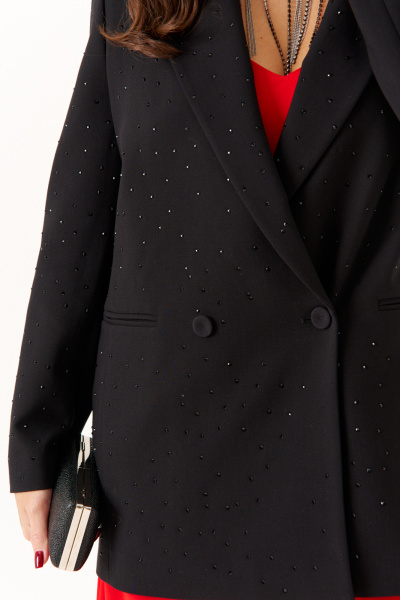 Жакет Панда 117530 черный - фото 5